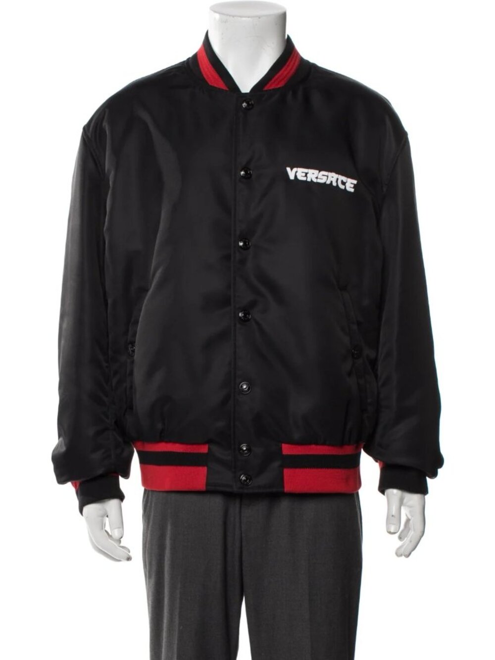 Versace Medusa Insignia Bomber Jacket - Men's Large - US40/IT/50! BEAUTIFUL!